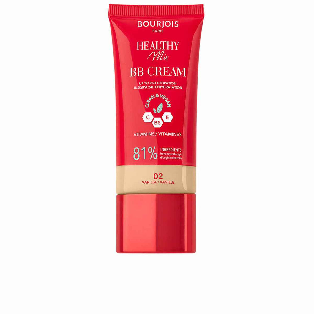 Bourjois Healthy Mix Bb – Cream 02-Vanilla Unisex, 30 ml