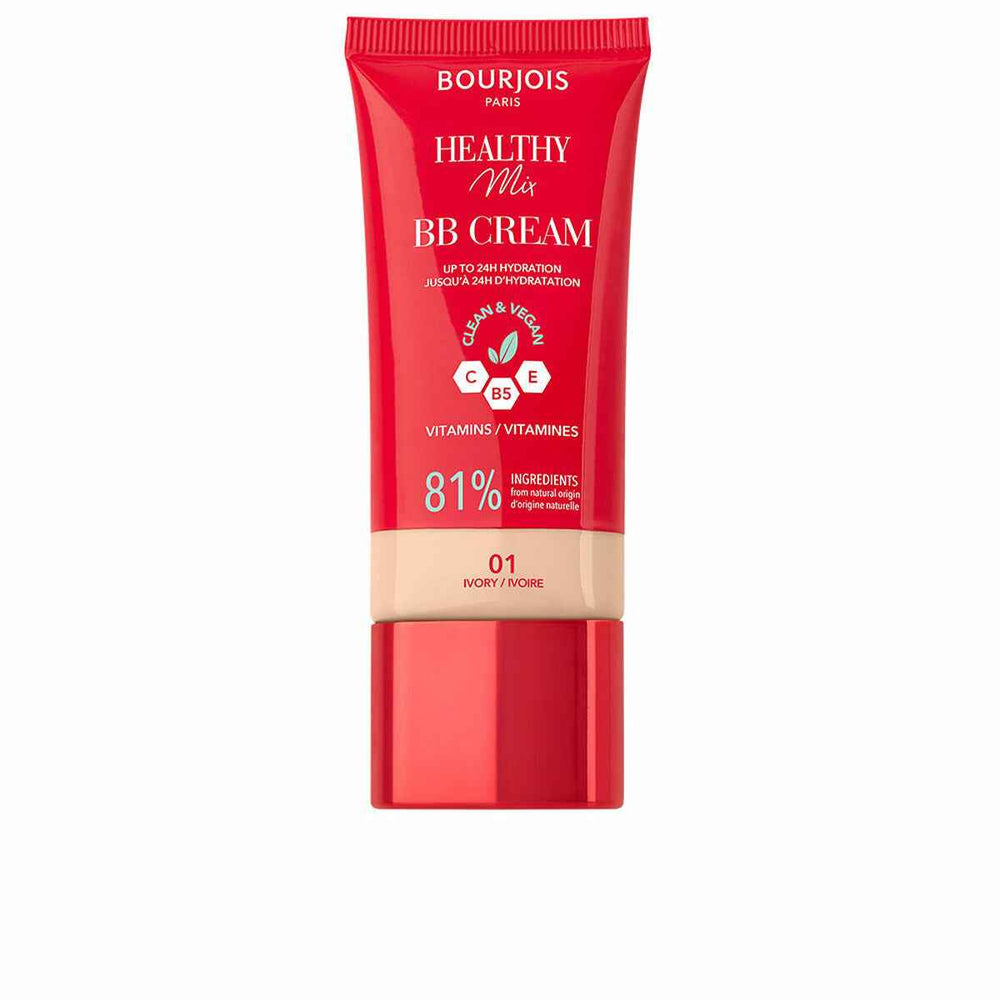 Bourjois Healthy Mix Bb – Cream 01-Ivory Unisex, 30 ml