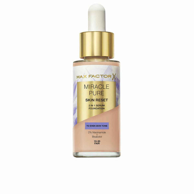 MAX Factor Miracle Pure Sérum Con Color 10 - 30-Fair Unisex, 30 ml