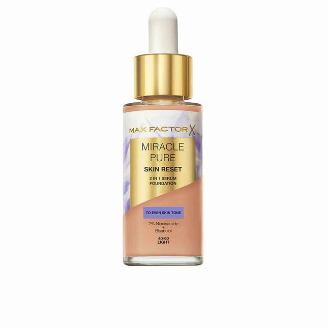 MAX Factor Miracle Pure Sérum Con Color 40 - 60-Light Unisex, 30 ml