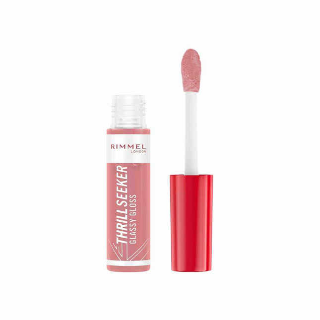 Rimmel London Thrill Seeker Brillo Labial 700-Sprinkled Sugar Unisex, 6 ml