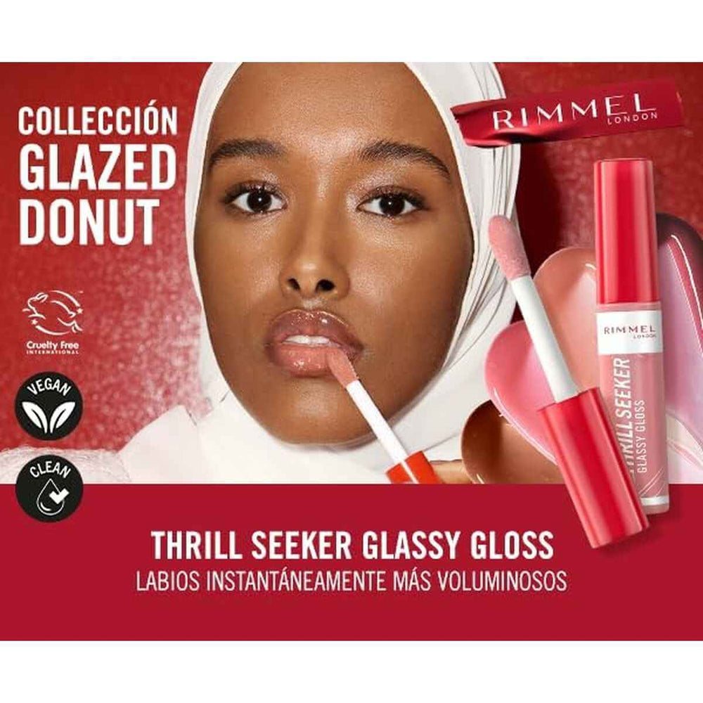 Rimmel London Thrill Seeker Brillo Labial 650-Sweet Frosting Unisex, 6 ml