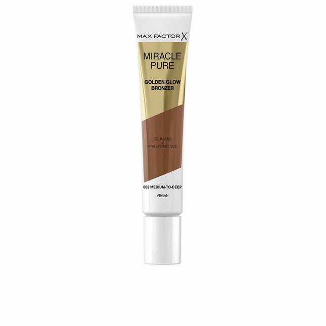 MAX Factor Miracle Pure Bronceador 002-Medium to Deep, 15 ml