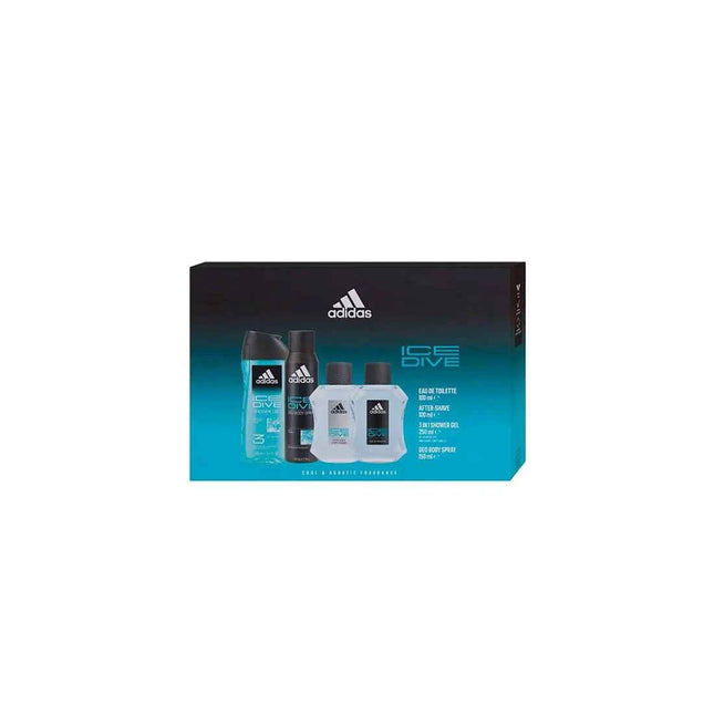 Est Adidas Ice Dive – Eau de Toilette Unisex 100 g L 250 ml After Shave Bs, 150 ml