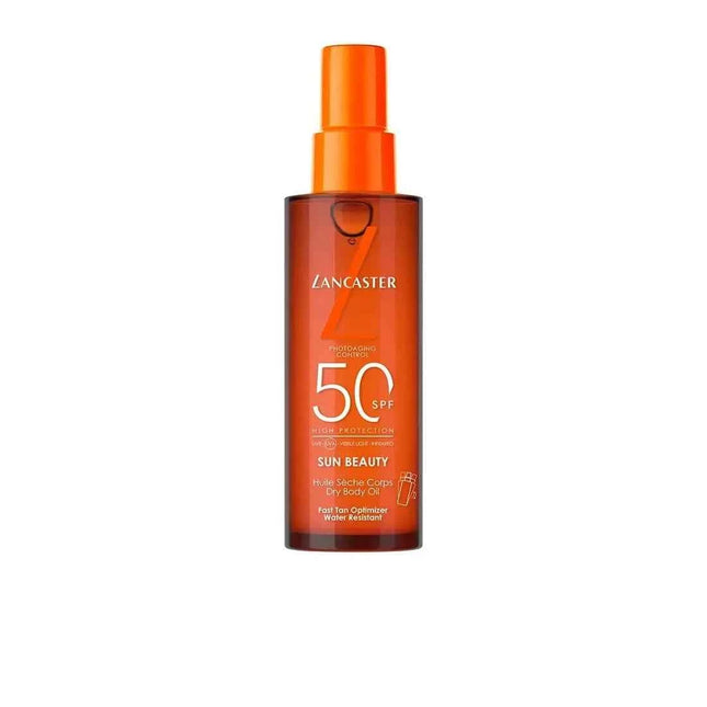 Lancaster Sun Body Ultra Tanning Sun Beauty Satin Dry Oil Spf50 Unisex