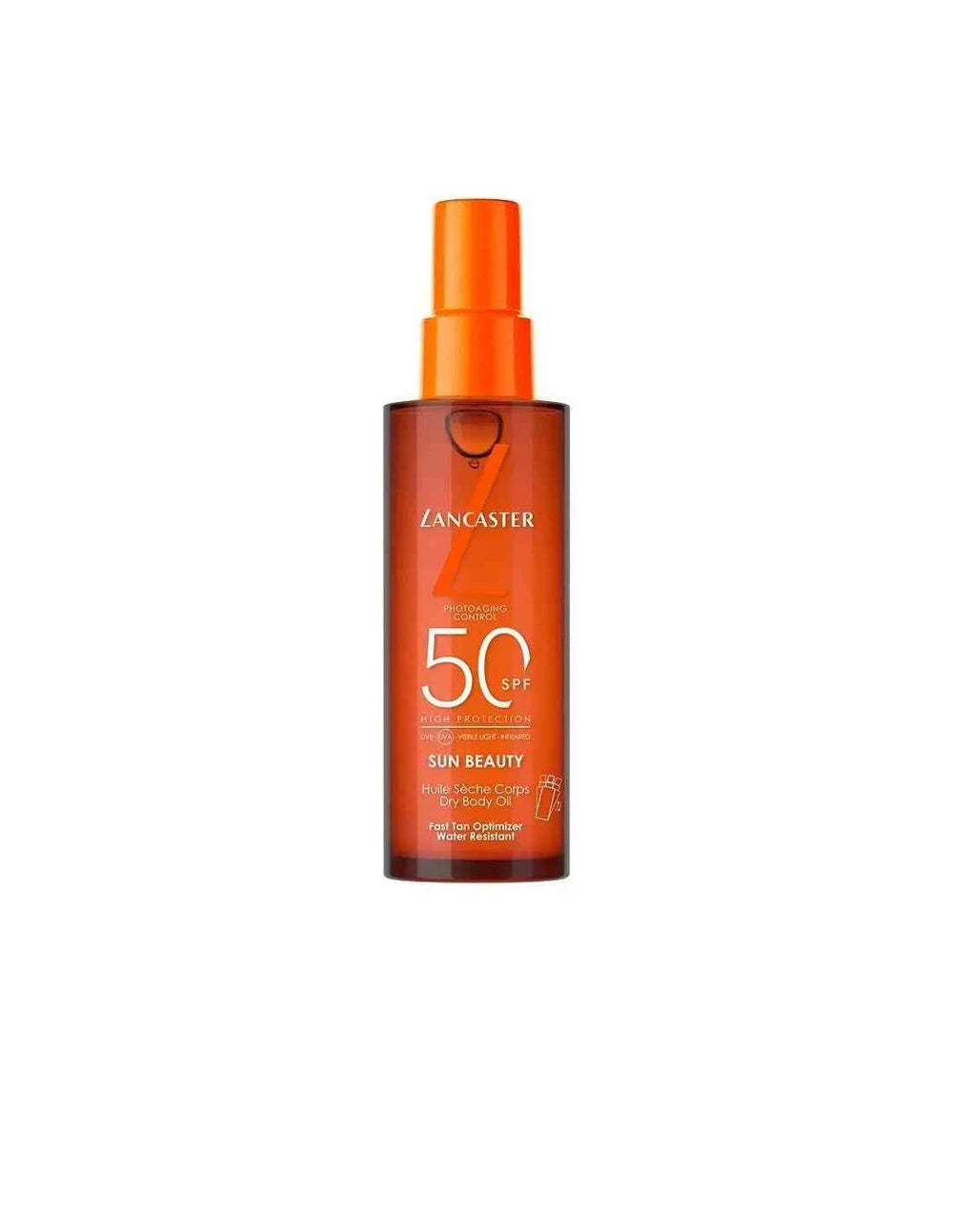 Lancaster Sun Body Ultra Tanning Sun Beauty Satin Dry Oil Spf50 Unisex