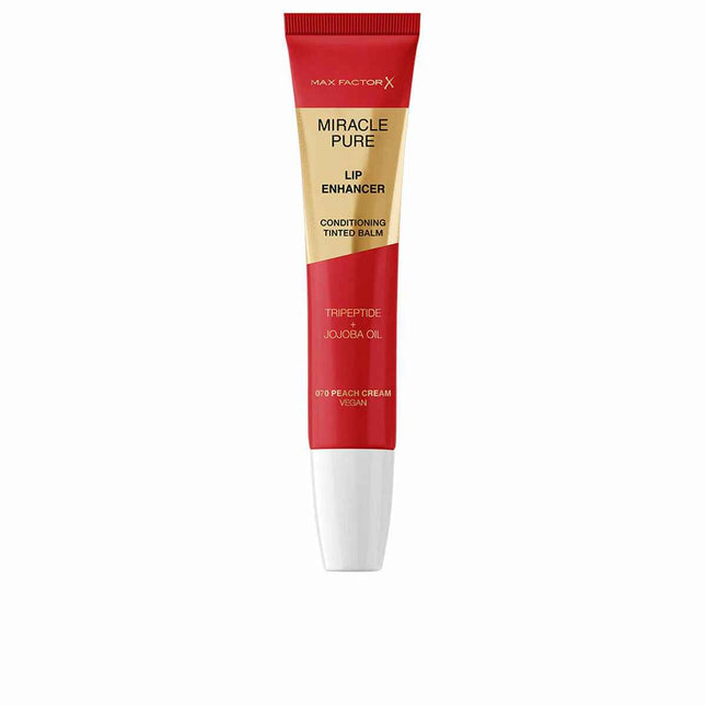 MAX Factor Miracle Pure Bálsamo Labial 070-Peach – Cream Unisex, 12 ml