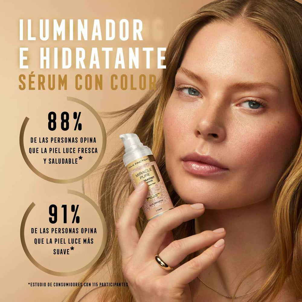 MAX Factor Miracle Pure Hidratint Essence 3-Light Unisex, 30 ml
