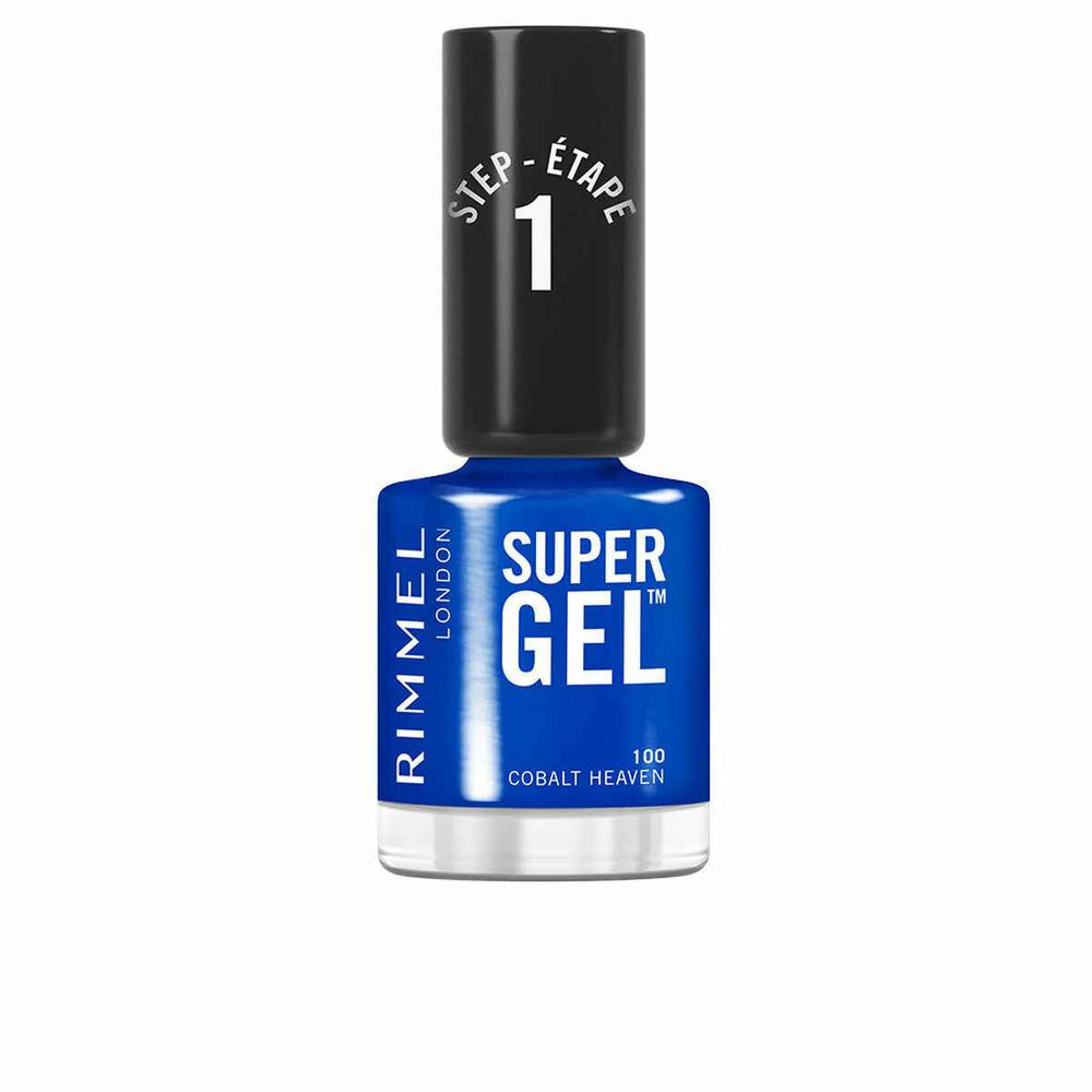 Rimmel London Super – Gel Esmalte De Uñas 100-Cobalt Heaven Unisex, 12 ml