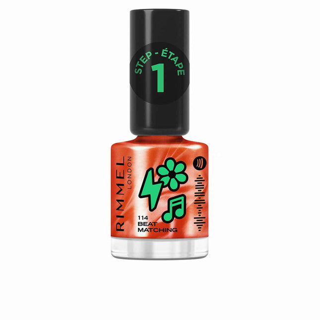 Rimmel London Super – Gel Esmalte De Uñas 114-Beatmatching Unisex, 12 ml