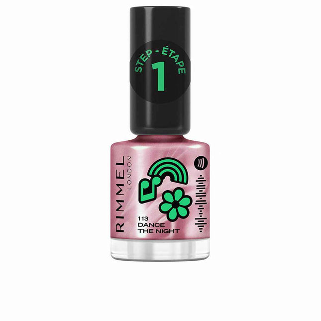 Rimmel London Super – Gel Esmalte De Uñas 113-Dance The Night Unisex, 12 ml