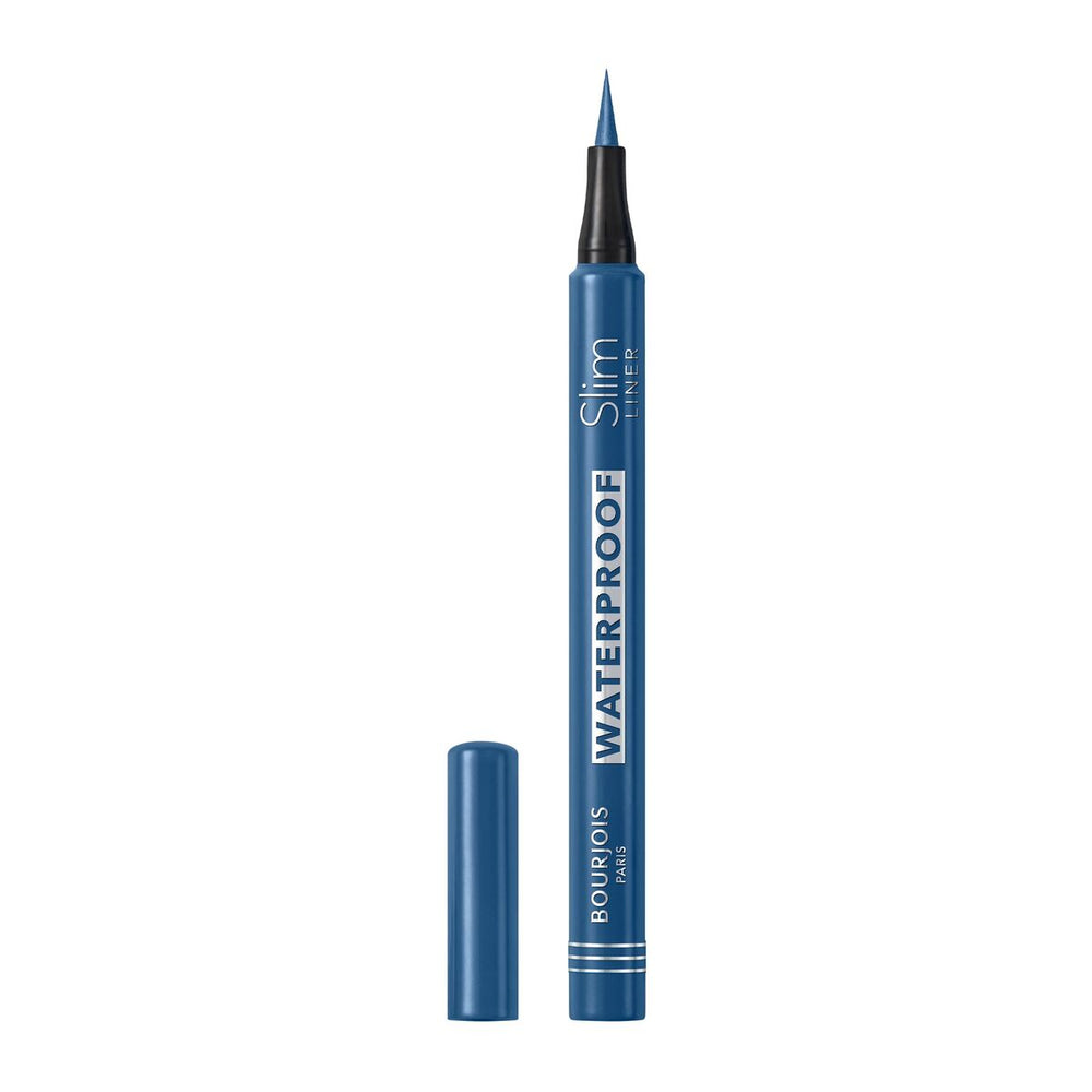 Bourjois Slim Liner Delineador De Ojos Waterproof 004-Blue Electric 1 U