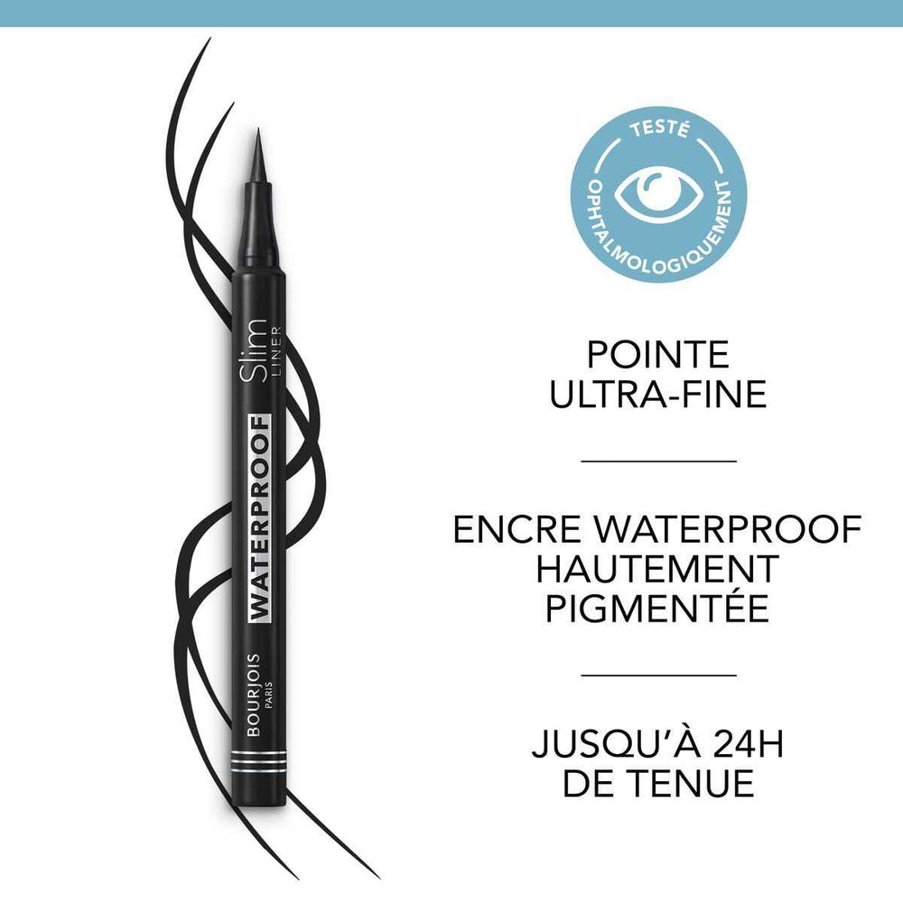 Bourjois Slim Liner Delineador De Ojos Waterproof 002-Spicy Brown 1 U