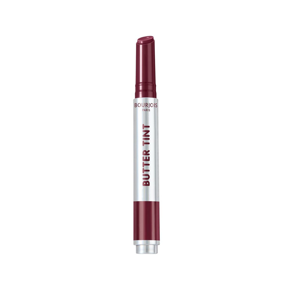 Bourjois Butter Tint Lip Glaze Bálsamo Labial 06-Berry Coulis Unisex, 2 g