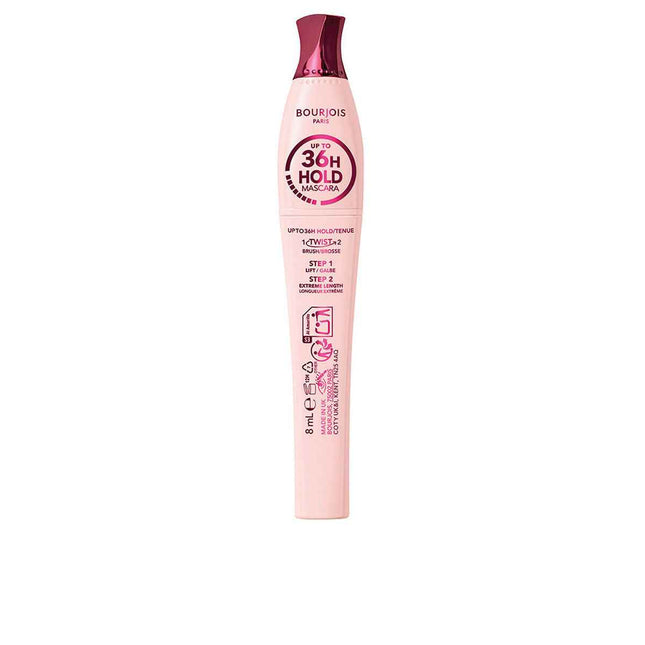 Bourjois Twist, Lift y Freeze – Mascara 36h Hold Unisex, 8 ml
