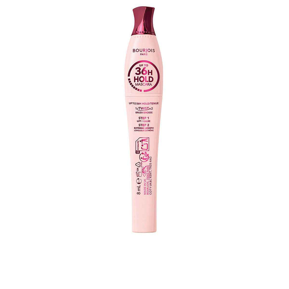 Bourjois Twist, Lift y Freeze – Mascara 36h Hold Unisex, 8 ml