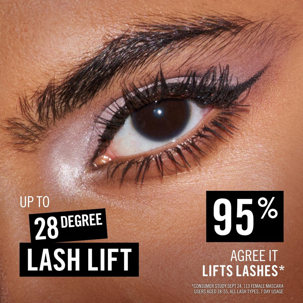 Rimmel London Thrill Seeker Megalift Máscara De Pestañas 001-Black, 12,5 ml