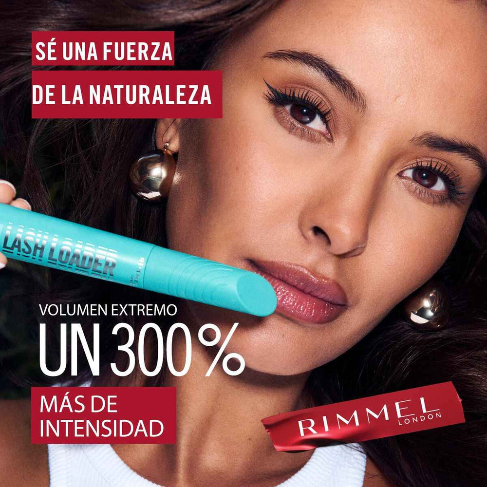 Rimmel London Kind y Free Lash Loader Máscara De Pestañas 004-Azure Blue, 9,5 ml