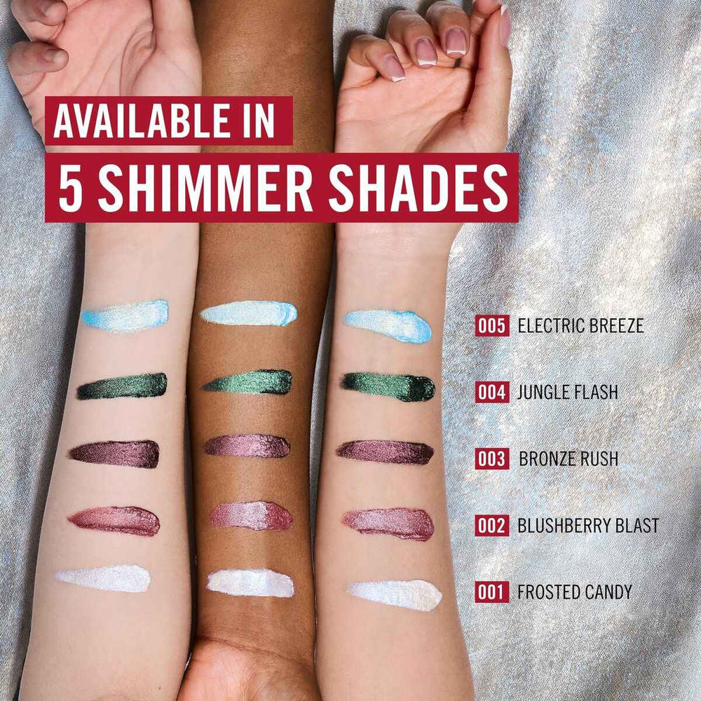 Rimmel London Shimmer Shock Delineador De Ojos 1-Frosted Candy, 1,2 g