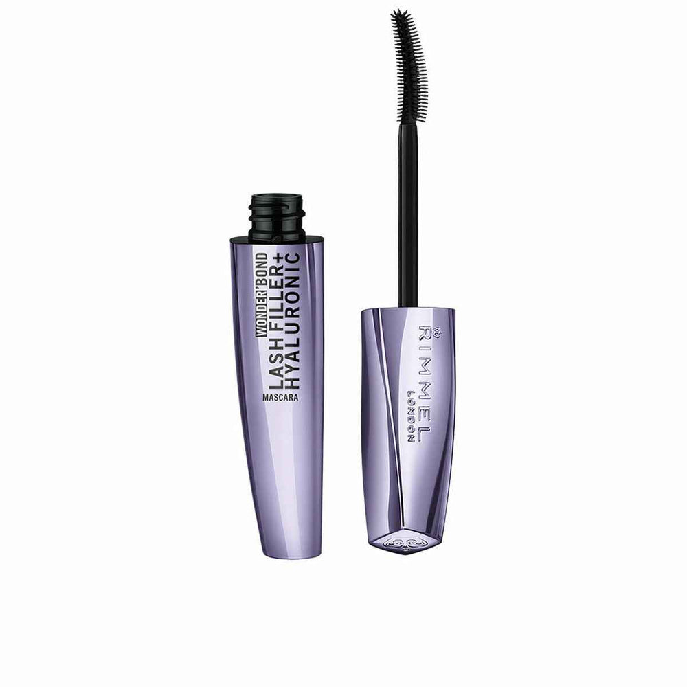 Rimmel London Wonder'bond Hyaluronic Rellenador De Pestañas 01-Black Unisex, 11 ml