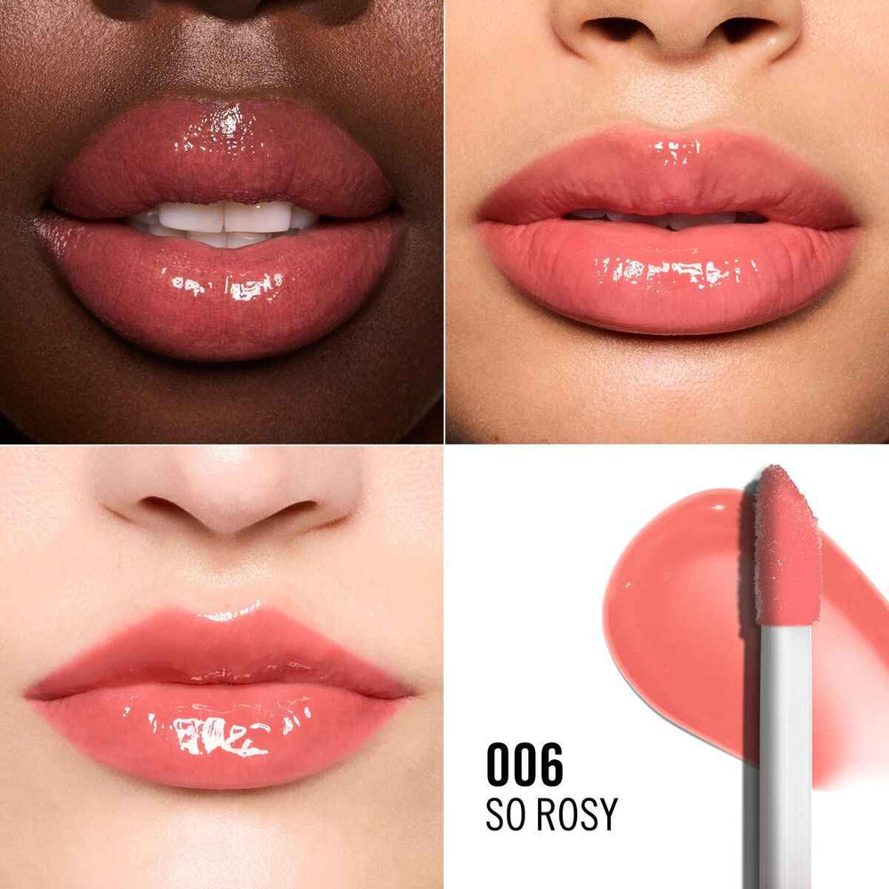 Rimmel London Oh My Gloss! Brillo Labial 06-So Rosy Unisex, 4,5 ml