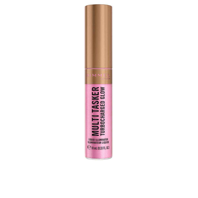 Rimmel London Multi Tasker Turbocharged Iluminador Líquido 001-Not A Basic B, 10 ml
