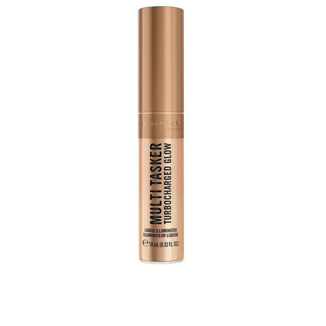 Rimmel London Multi Tasker Turbocharged Iluminador Líquido 006-It's Giving Glow, 10 ml