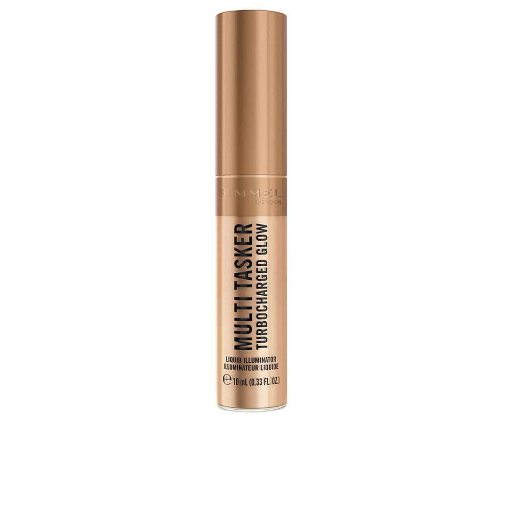 Rimmel London Multi Tasker Turbocharged Iluminador Líquido 006-It's Giving Glow, 10 ml