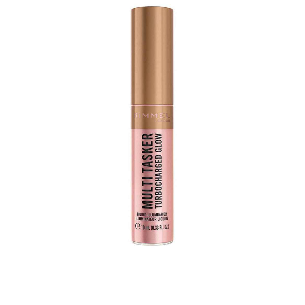 Rimmel London Multi Tasker Turbocharged Iluminador Líquido 005-Iconic As Usual, 10 ml