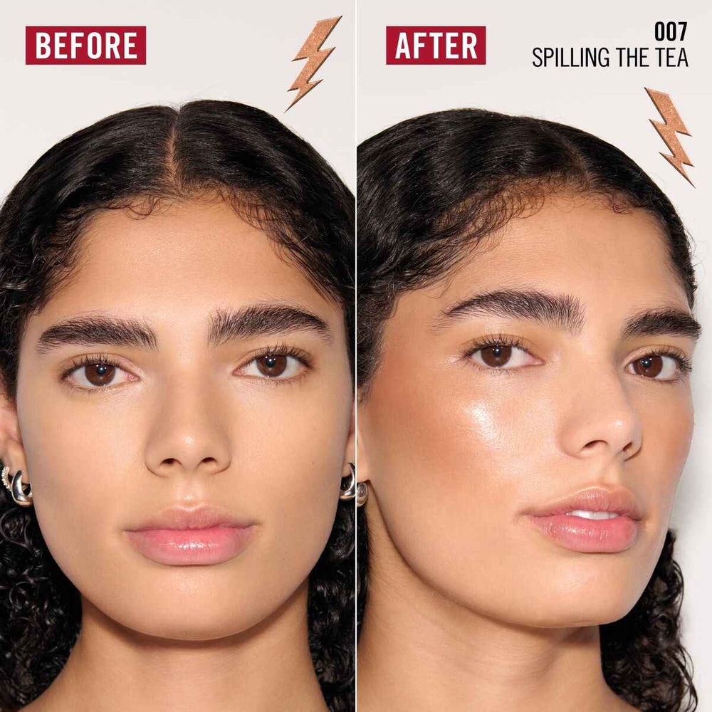 Rimmel London Multi Tasker Turbocharged Iluminador Líquido 007-Spilling The Tea, 10 ml