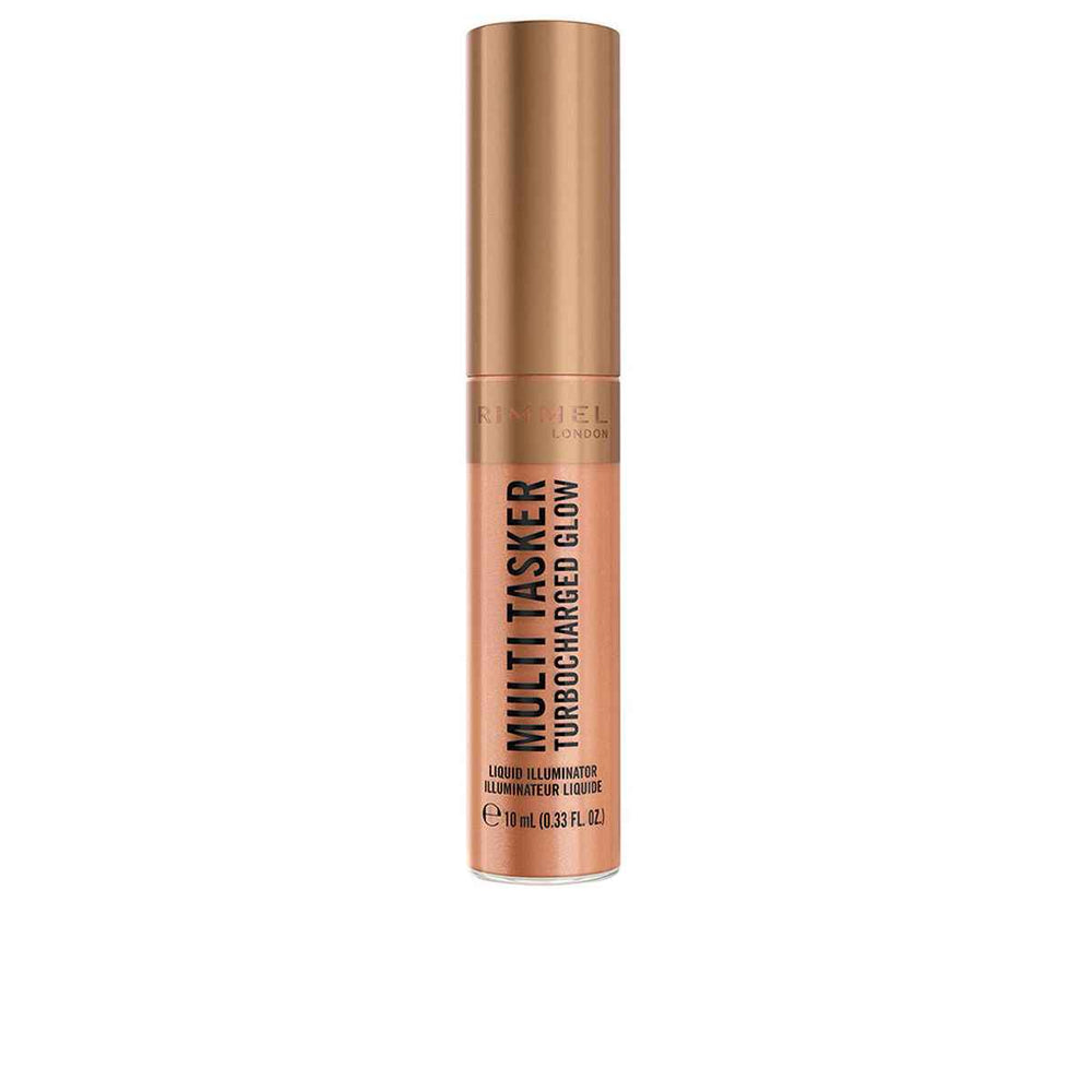 Rimmel London Multi Tasker Turbocharged Iluminador Líquido 007-Spilling The Tea, 10 ml