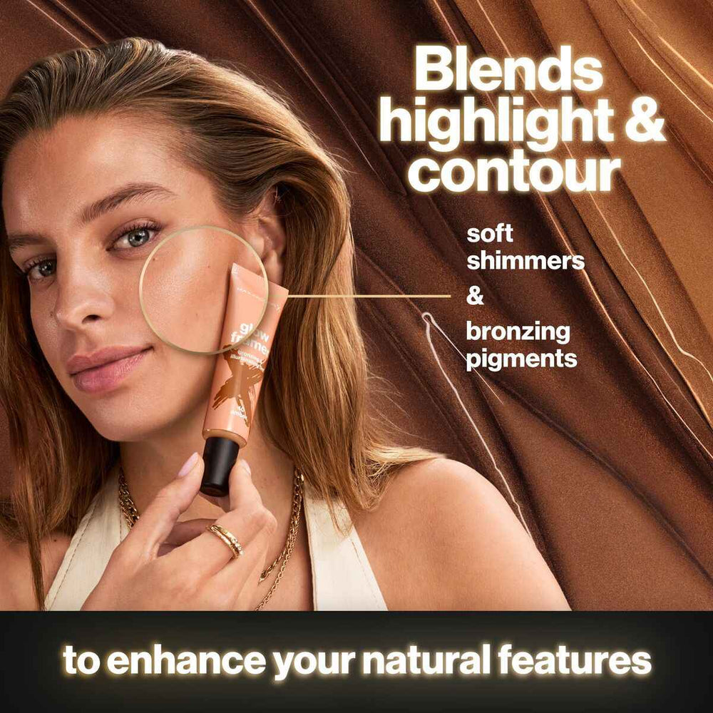 MAX Factor Glow Framer Tinte Bronceador e Iluminador 30-Hazel, 30 ml