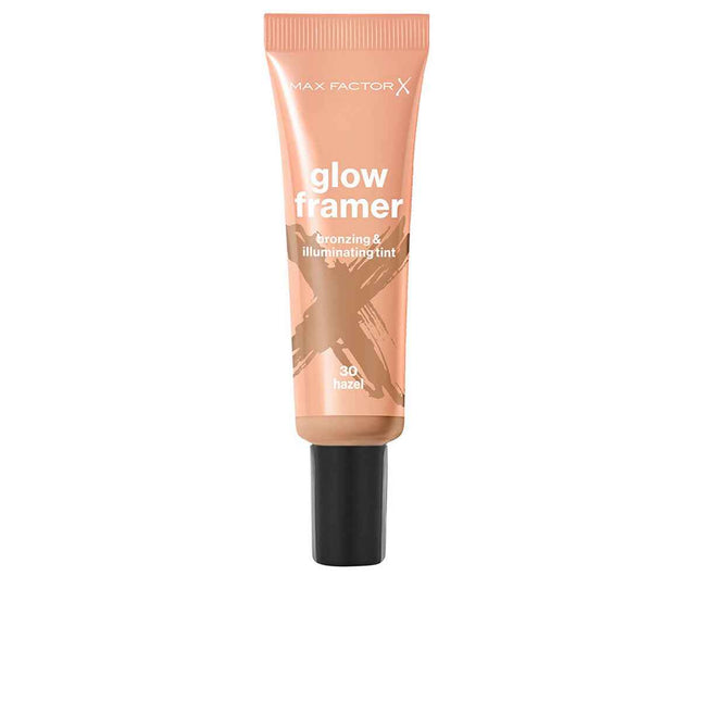 MAX Factor Glow Framer Tinte Bronceador e Iluminador 30-Hazel, 30 ml