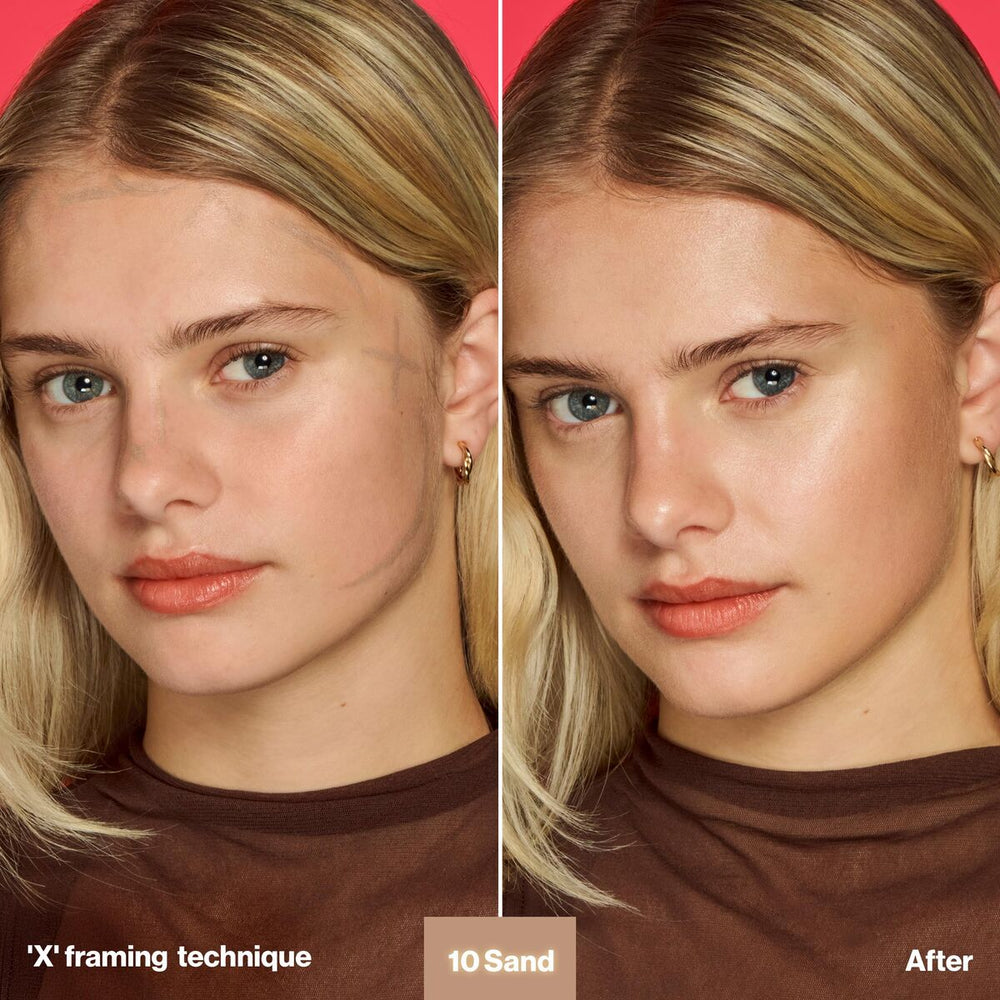 MAX Factor Glow Framer Tinte Bronceador e Iluminador 20-Honey, 30 ml