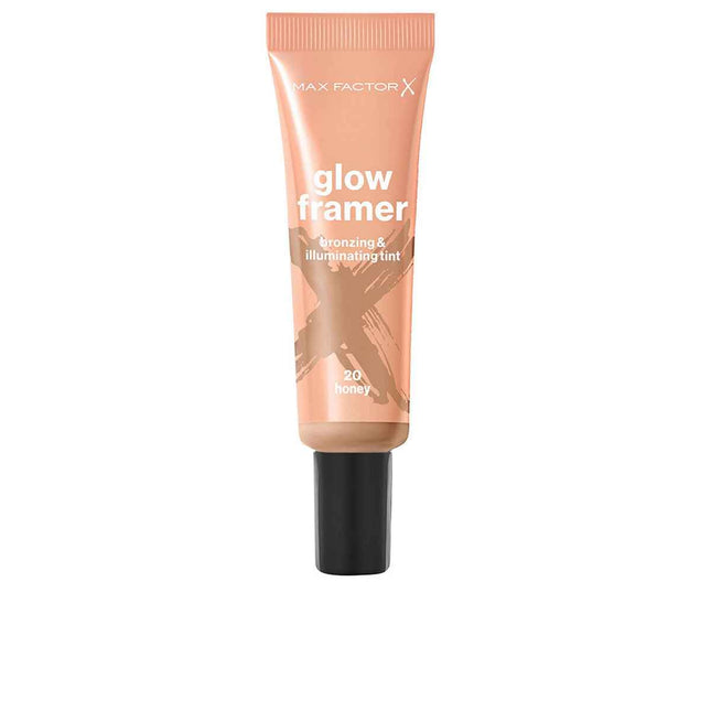 MAX Factor Glow Framer Tinte Bronceador e Iluminador 20-Honey, 30 ml