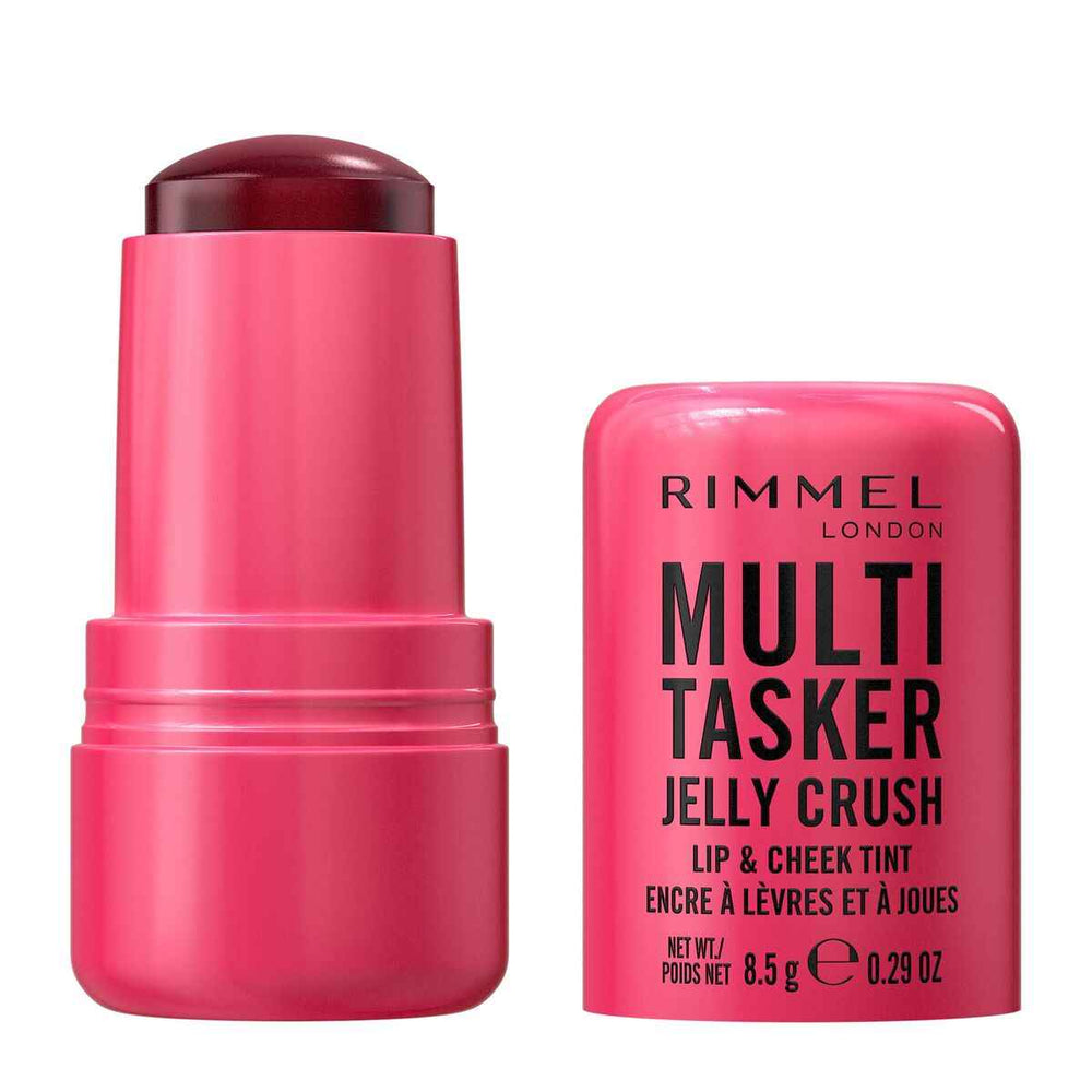 Rimmel London Multitasker Jelly Crush Colorete y Pintalabios En Stick 200-Pink Sublime Unisex, 8,5 g