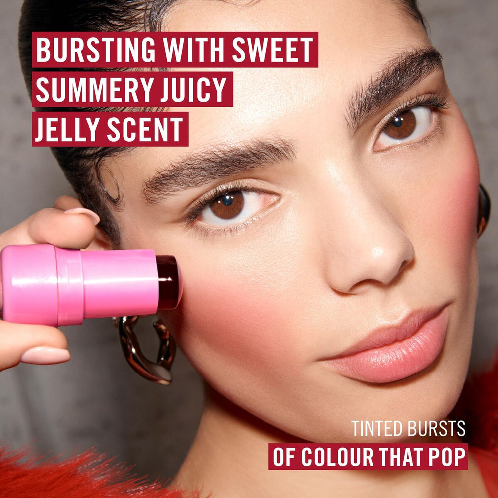 Rimmel London Multitasker Jelly Crush Colorete y Pintalabios En Stick 200-Pink Sublime Unisex, 8,5 g