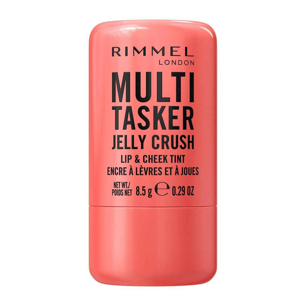 Rimmel London Multitasker Jelly Crush Colorete y Pintalabios En Stick 300-Peachy Punch Unisex, 8,5 g