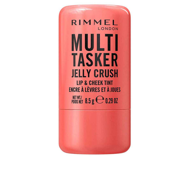 Rimmel London Multitasker Jelly Crush Colorete y Pintalabios En Stick 300-Peachy Punch Unisex, 8,5 g