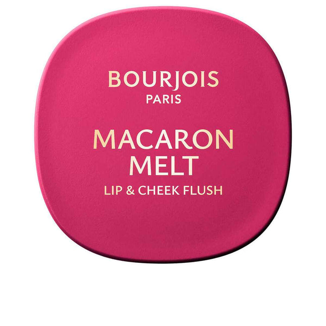 Bourjois Macaron Melt Colorete Para Mejillas y Labios 4-Pink Guava Unisex, 8 g