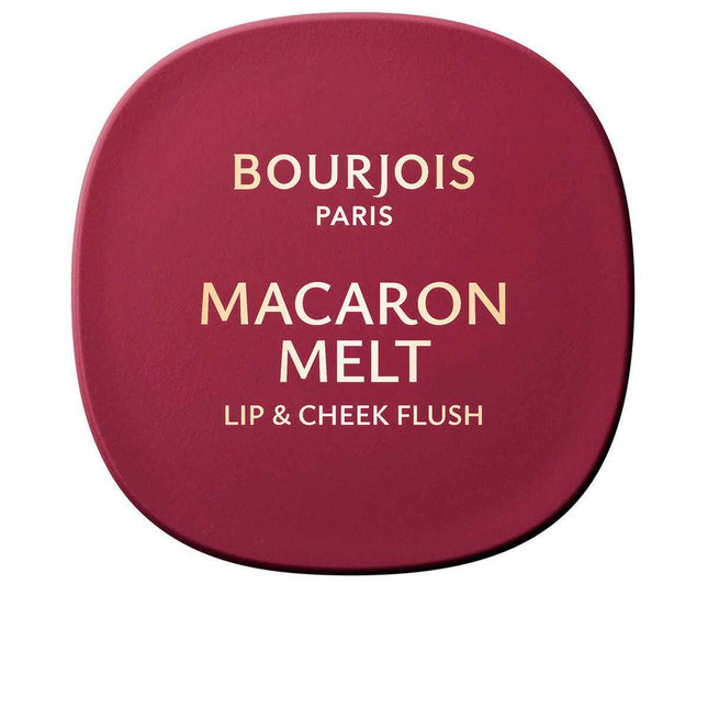 Bourjois Macaron Melt Colorete Para Mejillas y Labios 5-Berry Smoothy Unisex, 8 g