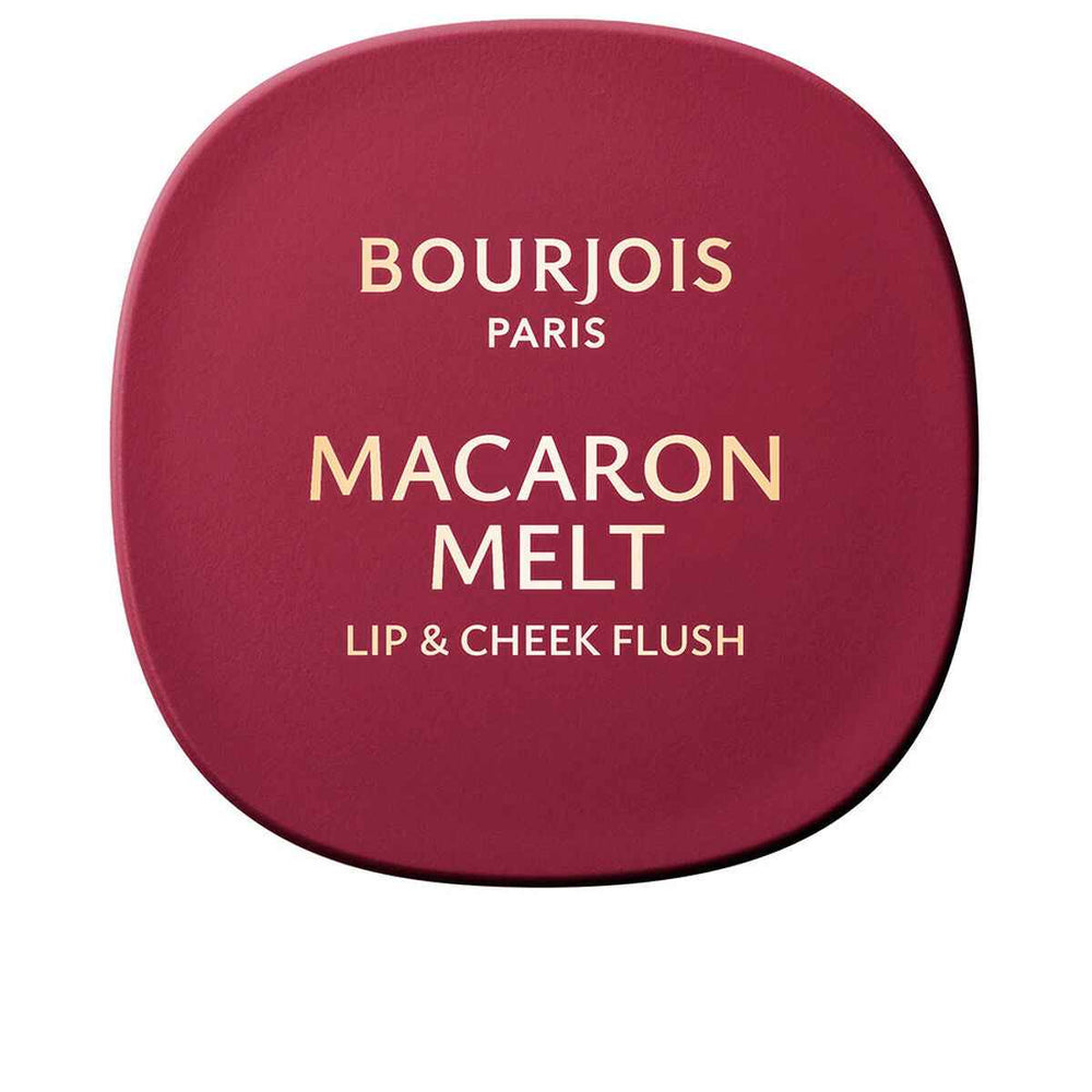 Bourjois Macaron Melt Colorete Para Mejillas y Labios 5-Berry Smoothy Unisex, 8 g