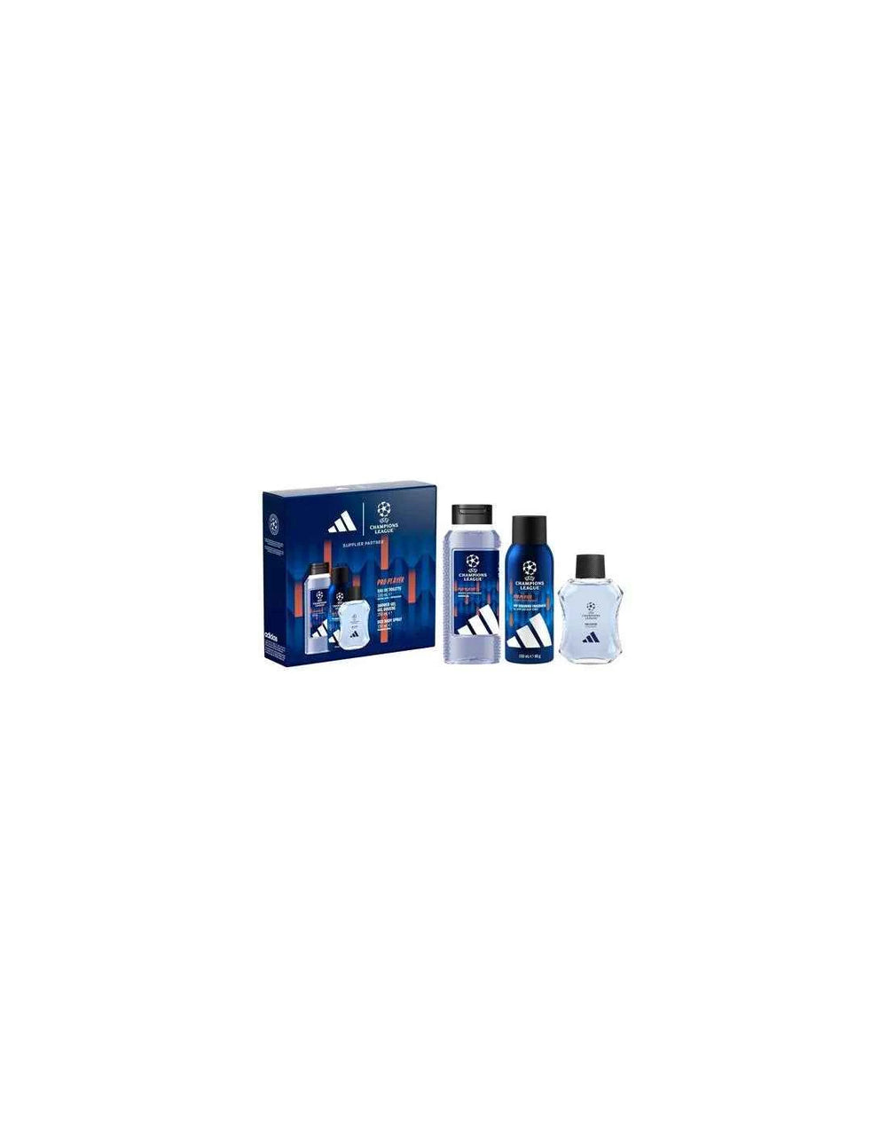 Adidas Uefa Champions League Pro Player – Eau de Toilette for Men Spray 100 ml Sets
