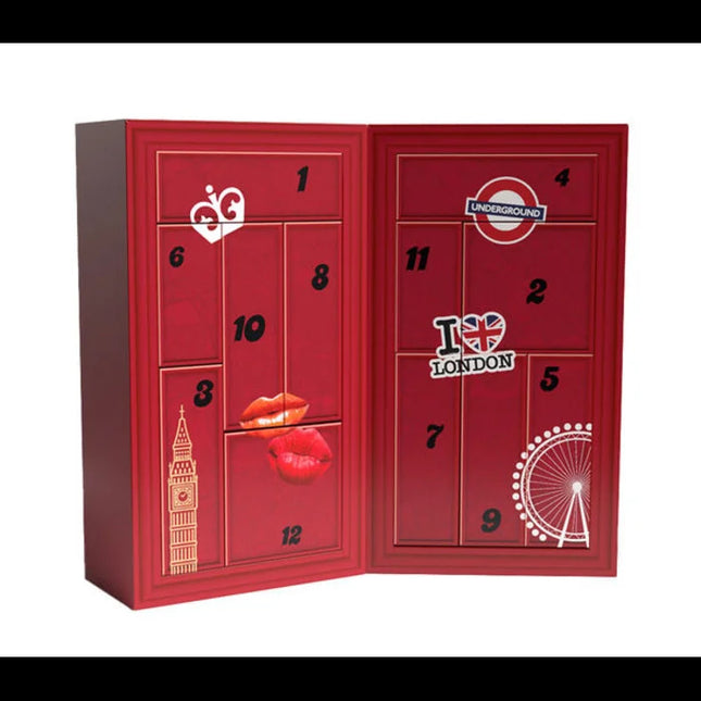 Rimmel London Advent Calendar 2025 Unisex, 12 Pieces