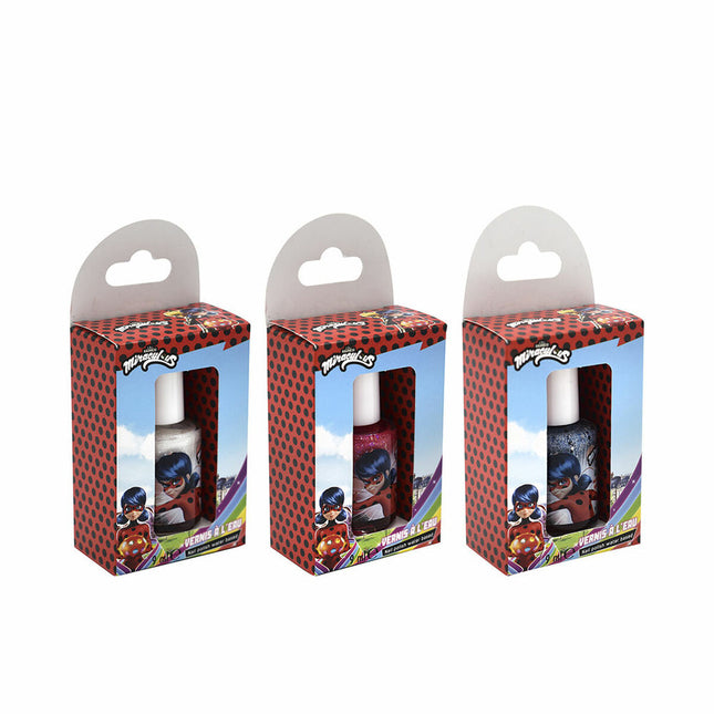 Cartoon Miraculous Esmalte De Uñas Al Agua Unisex, 9 ml