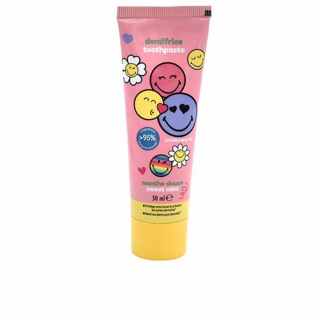 Cartoon Smiley Word Dentífrico Menta Dulce, 50 ml