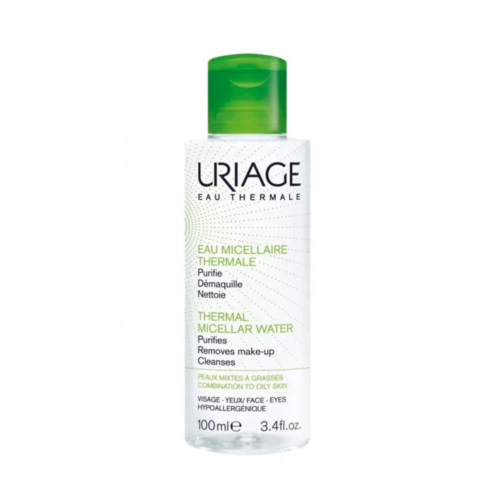 Uriage Urige Micellar Water for Oily-Mixed Skin, 100 ml
