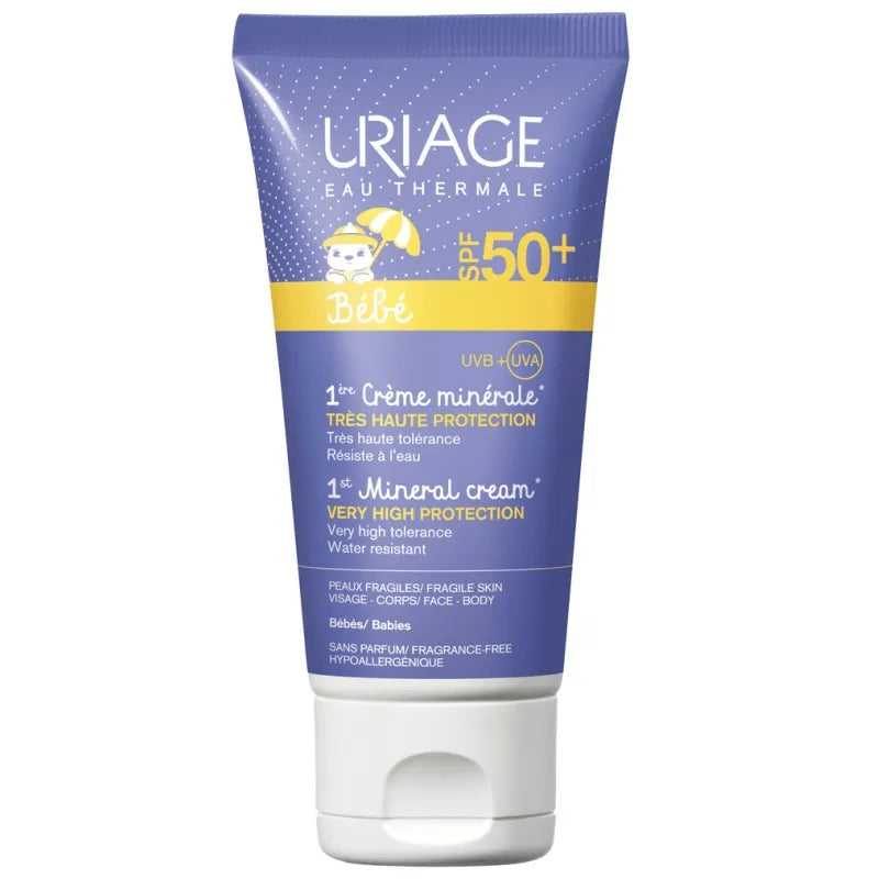 Uriage Baby Mineral – Cream SPF50+ Unisex, 50 ml