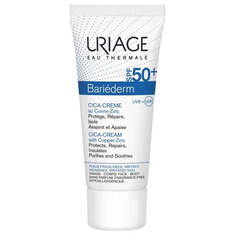 Uriage Bariéderm Cica – Cream Spf50+ Unisex, 40 ml