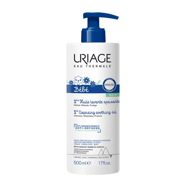 Uriage Baby 1st Lavant Calm Oil Unisex, 500 ml